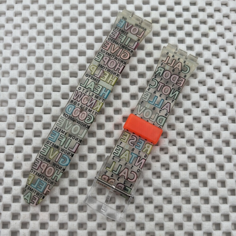 Swatch Watch Band - GK290 - IMAGINE LOVE (Band only) - Picture 2 of 2